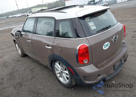 2013 Mini Cooper S Countryman из США, поврежденный, VIN WMWZC3C5XDWP21143
